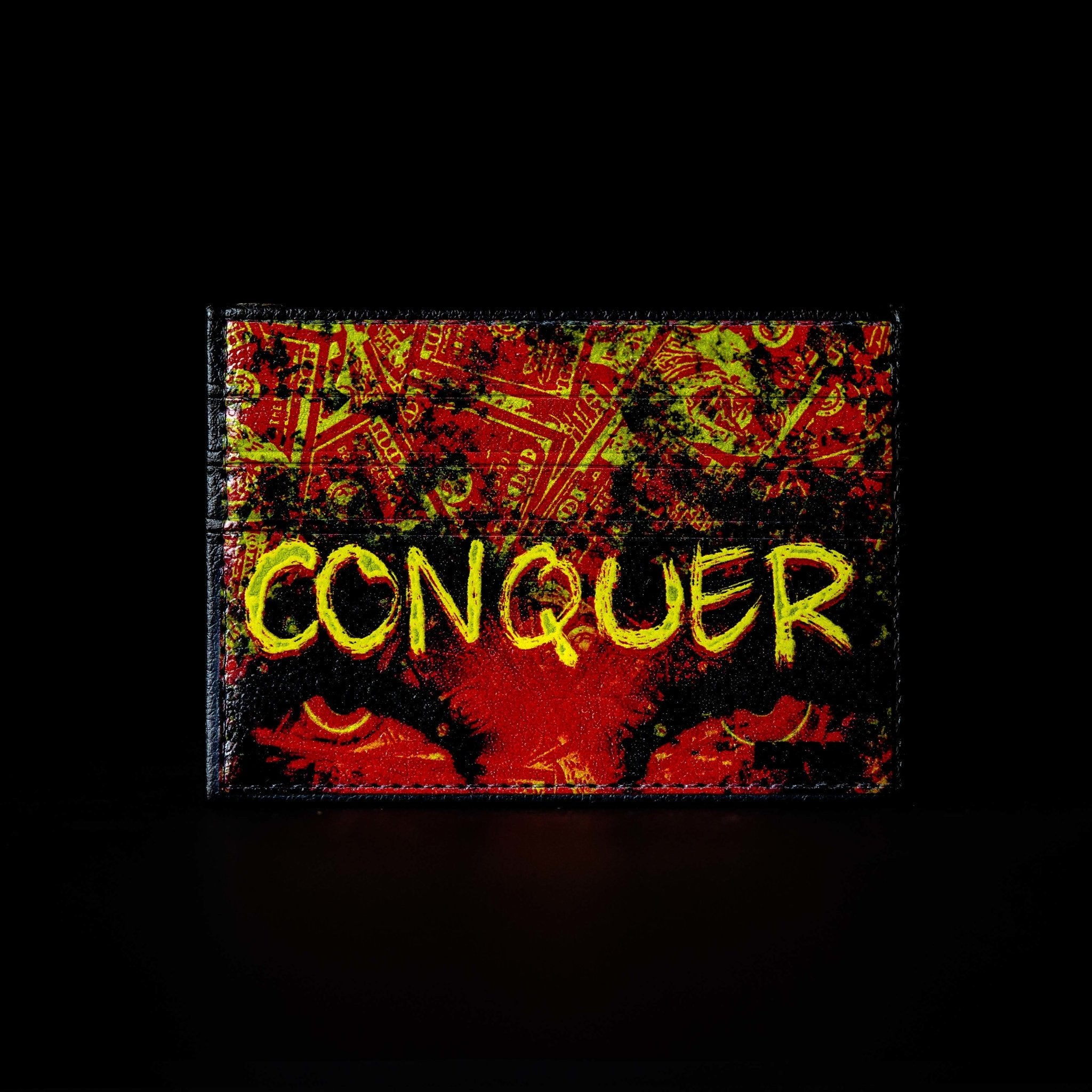 CONQUER Leather Wallet
