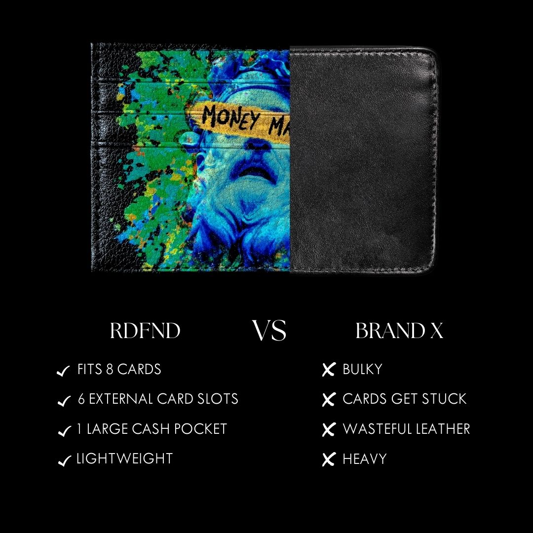 EYEZ ON THE PRIZE Leather Wallet