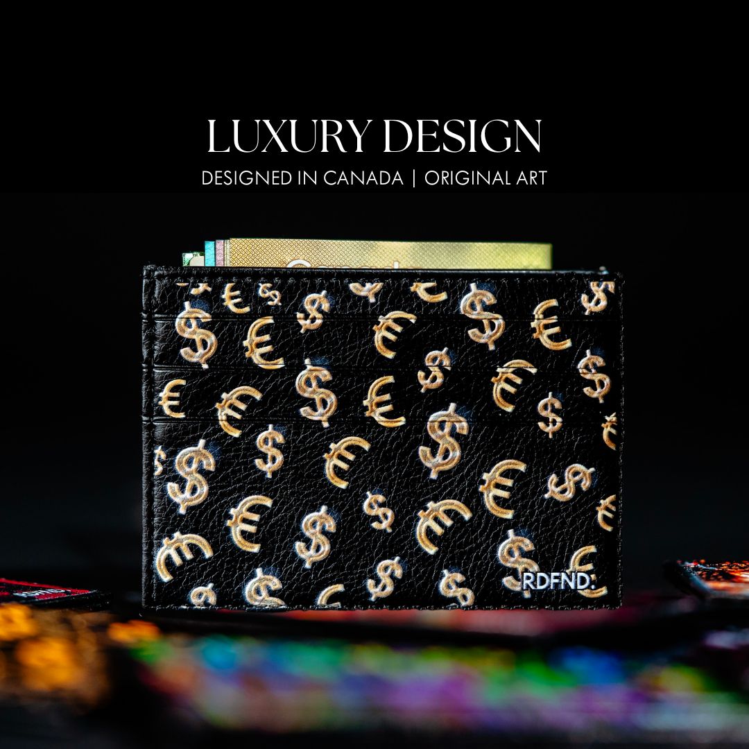 CURRENCY Leather Wallet