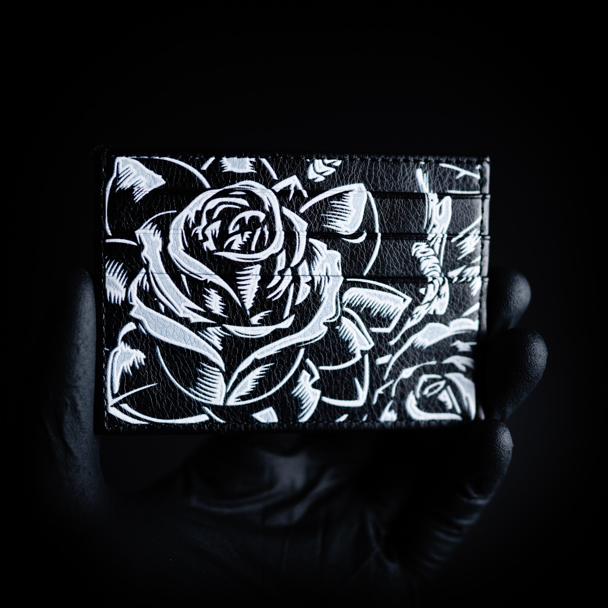 FLORAL Leather Wallet